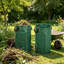 Paquet de 2, sacs de déchets de jardin réutilisables 32 gallons