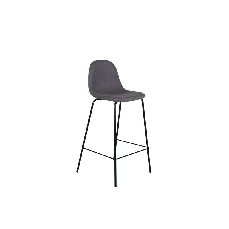Santos Upholstered Counter Stool, Grey