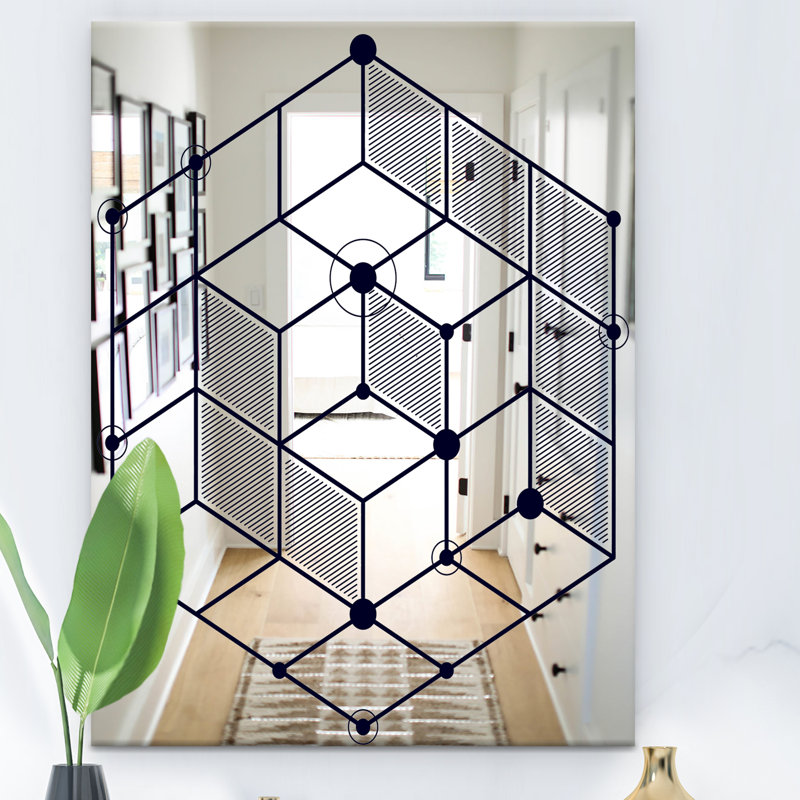Miroir mural Dimentional, H 24 po x l 32 po