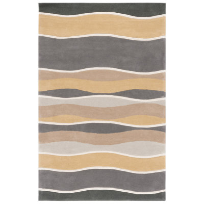 Steuart Hand Tufted Wool And Viscose Abstract Rug