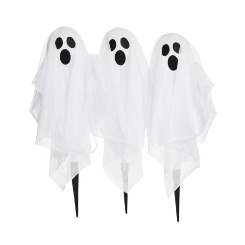 The Holiday Aisle® Lighted up Ghost Stakes | Wayfair