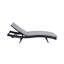 Chaise longue inclinable avec coussin Willora-1298204447