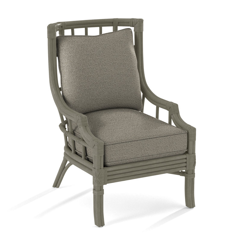 Fauteuil large 28,5 po Seville, Performance gris sucre; 0863-84, Pierre grise
