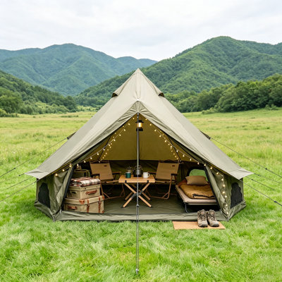 Tente de campement 4 saisons 16,4 pi Bell Green
