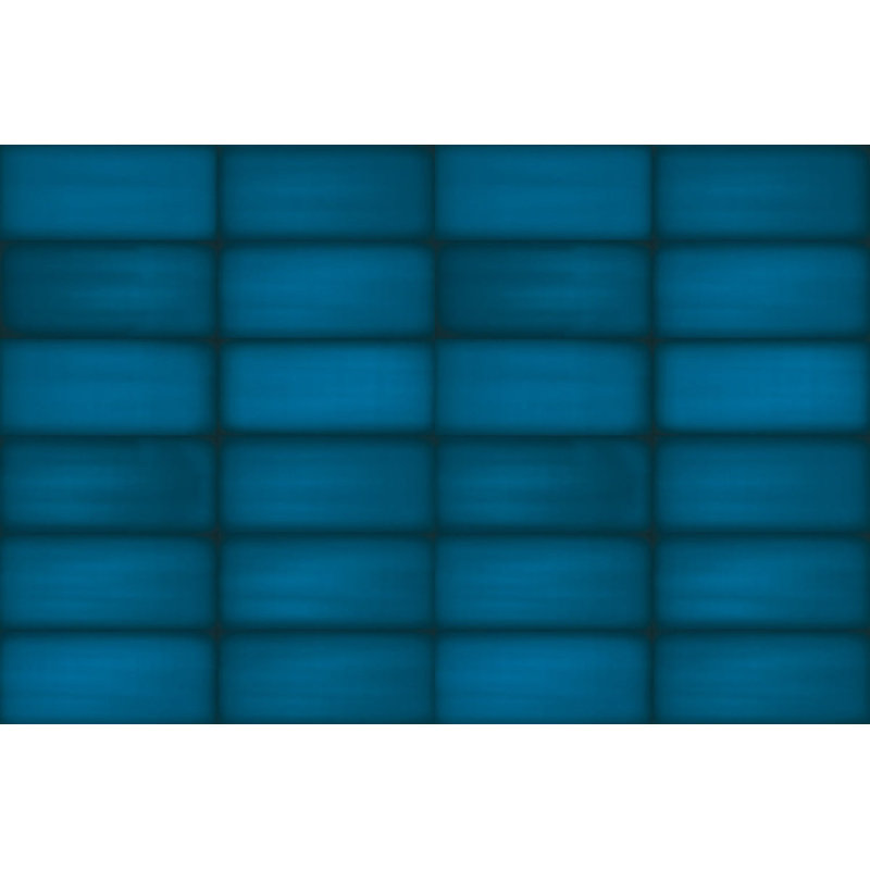 8" x 24" Ceramic Tile, Blue
