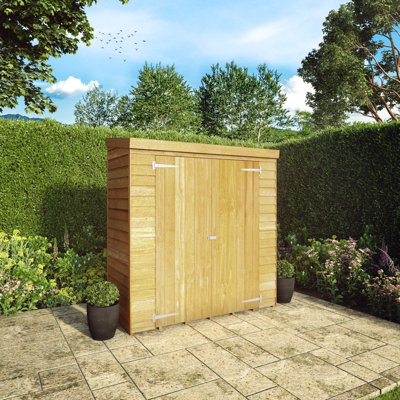 Mercia 6 x 2'6ft Overlap Pent Storage Shed