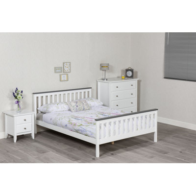 Solid Pine wood Shanghai Marcus Bed Frame