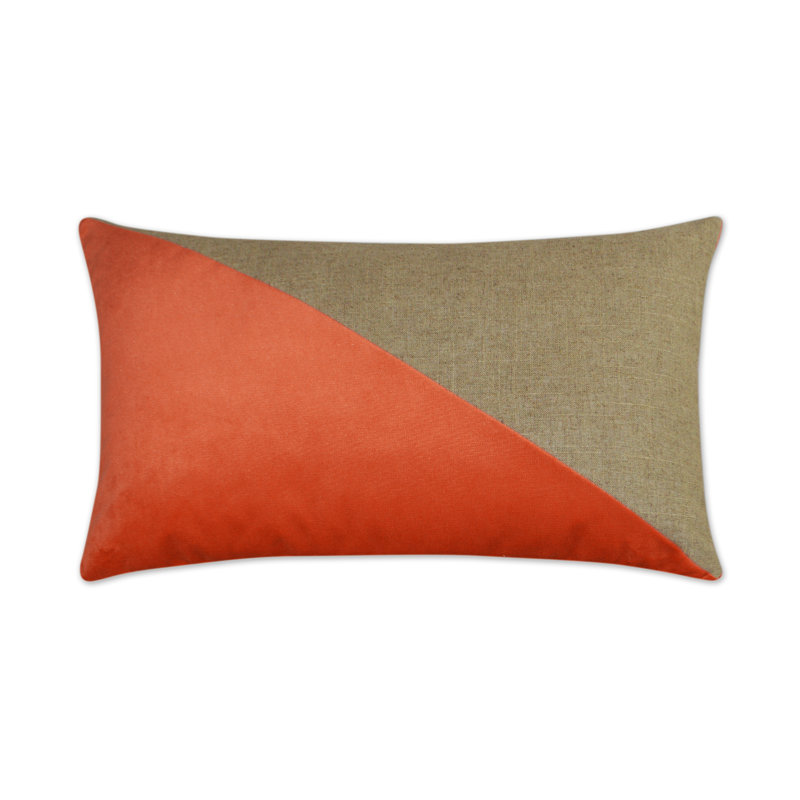 Jefferson Lumbar Pillow Cover & Insert, Mango
