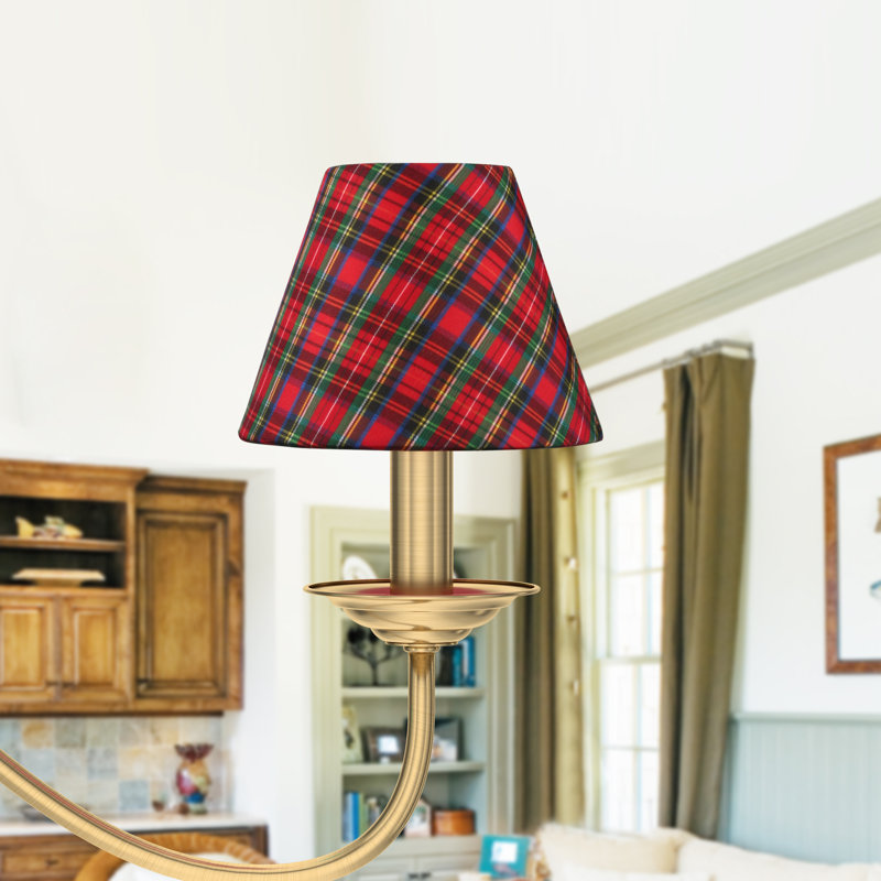 Gerbold 4'' H Silk Empire Candelabra Shade