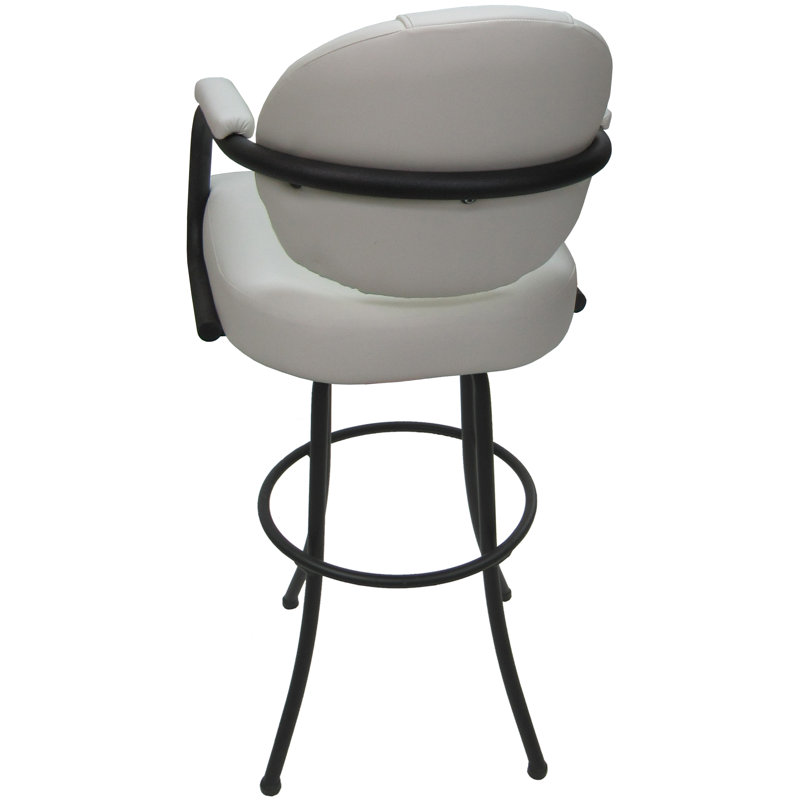 Tabouret de comptoir pivotant 26 po Weger, Gris, Counter Stool (26" Seat Height)