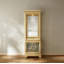 Karlisha Solid Wood Lighted China Cabinet-931288732