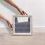 In Blue II Shadowbox Abstract Print by Oliver Gal, Black Frame, 12 x 12-1359701631-1359701616