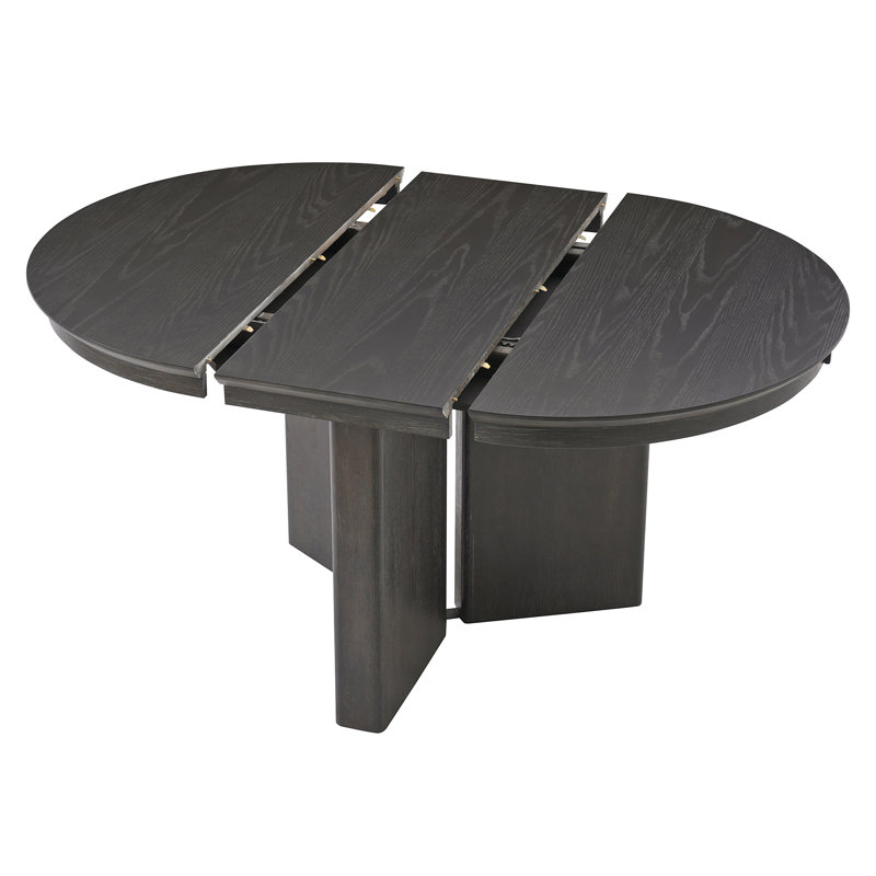 Extendable Dining Table 4-6 Seat Dining Table, Brown