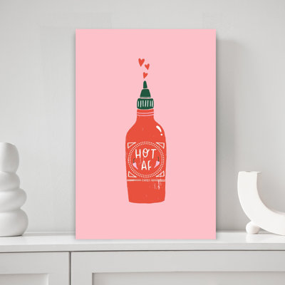 Dashiell Contemporary Art Colorful Contemporary Wall Art - Wrapped Canvas Print
