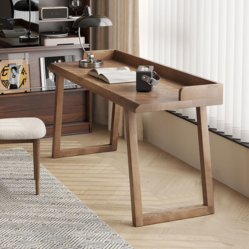 Bureau moderne et simple avec une chicane, H 29,53 po x l 70,87 po x P 23,62 po