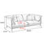 Causeuse coussin orange en cuir véritable-539752448-539752453