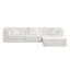 Canapé modulaire à compression sans nuage 2 pièces sans assemblage Athera Boneless 107,8 "-911107034
