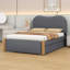 Lit plateforme tapissier avec lit gigogne-681939558