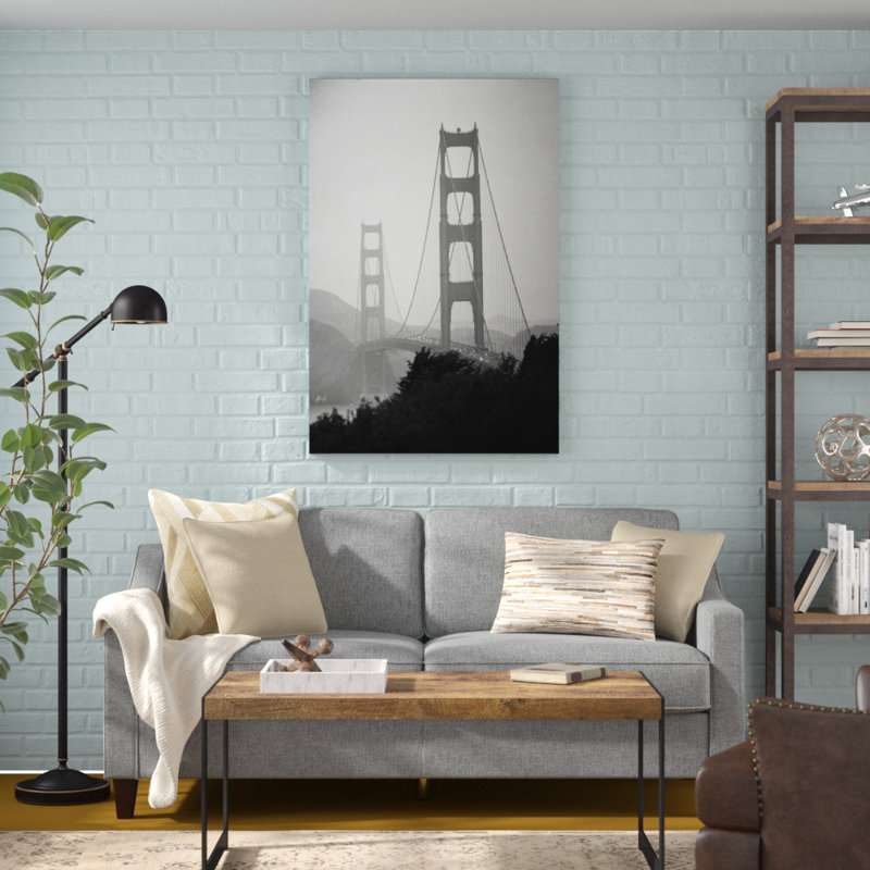 Golden Gate Bridge I by Bradford Smith - Print on Canvas, 122cm H x 81cm W, Wrapped Canvas