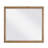 Haislynn Organic Modern 42"W Dresser Mirror — Hickory Veneer Frame