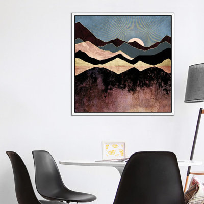 Crimson Peaks 1 Piece Wall Art on Canvas