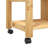 vidaXL Kitchen Trolley MONZA 33.1"x15.7"x34.8" Solid Wood Pine-1578400846
