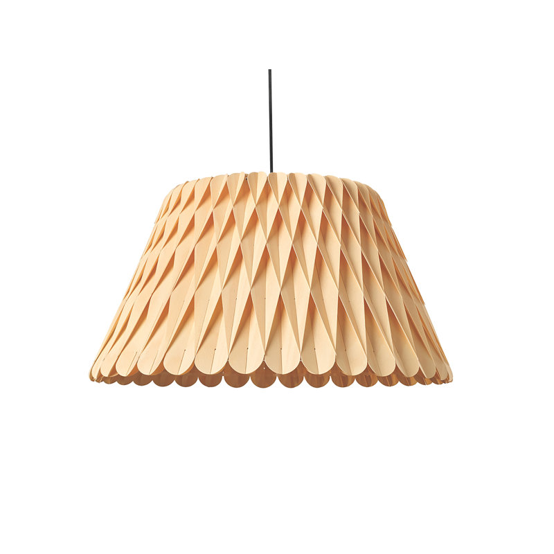 Lola 1 - Light LED Pendant, 11.8'' H x 40'' W x 40'' D, Ivory White
