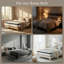 Grand matelas à ressorts ensachés 12 pouces - mi-ferme avec mousse viscoélastique imprégnée de gel pour le soutien de la colonne vertébrale, soulagement de la pression et isolement du mouvement, base antidérapante, compression pour une installation facile-1061777388