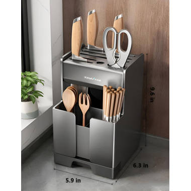 Knife Holder Knife Holder Stainless Steel Universal Knife Block