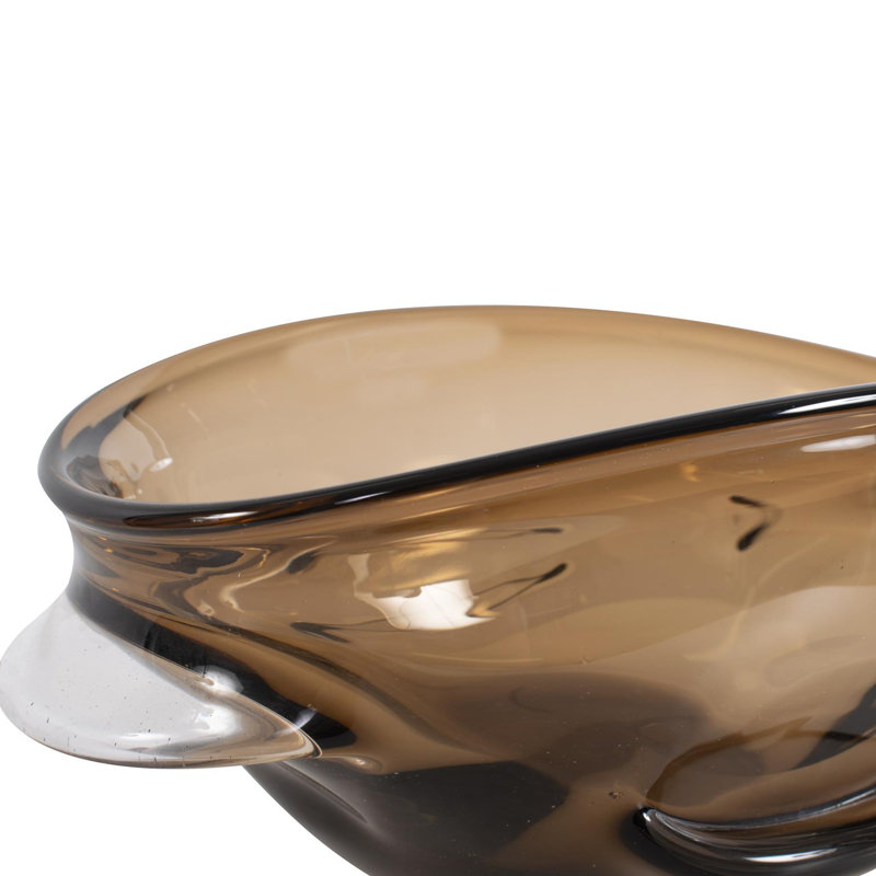 Bol en verre Smokey Umber