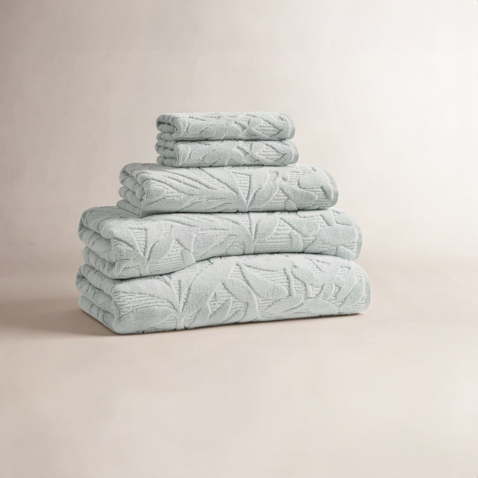 Cotton Washcloth, Blue