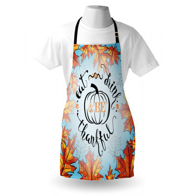 Saying Thanksgiving Bib Apron