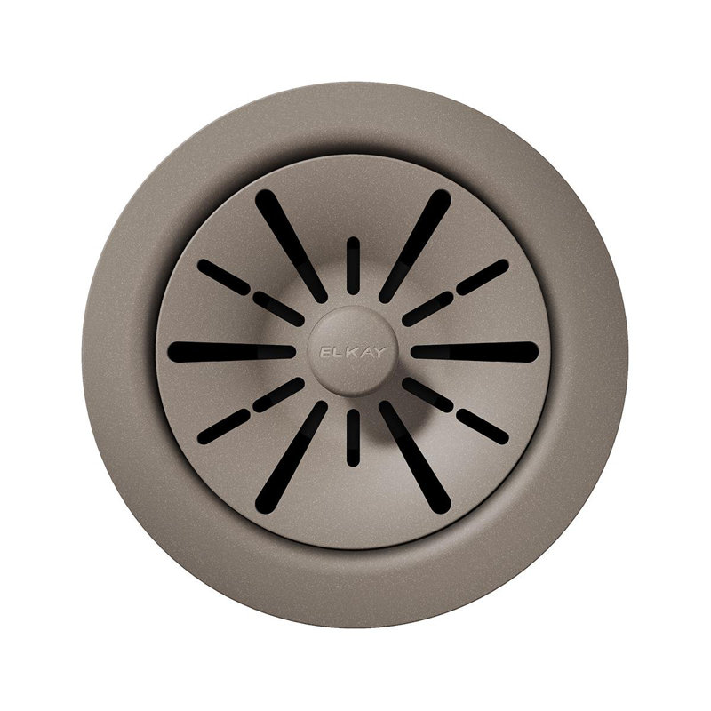 Perfect Removable Disposer Flange Basket Strainer Kitchen Sink Drain, Silvermist