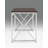 Madison Office Workspace Desk MDF/Chrome In (Not Including Office Chairs)