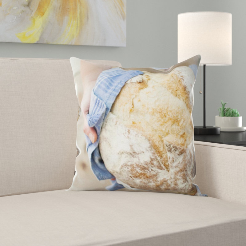 Microsuede Throw Pillow