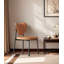 Chaise à dossier simple tapissier-1701241470