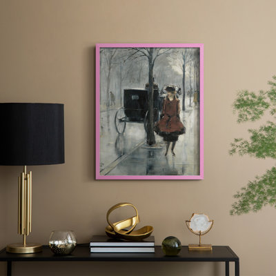 Vintage Animal Print XLVI Framed Print - Solid Wood