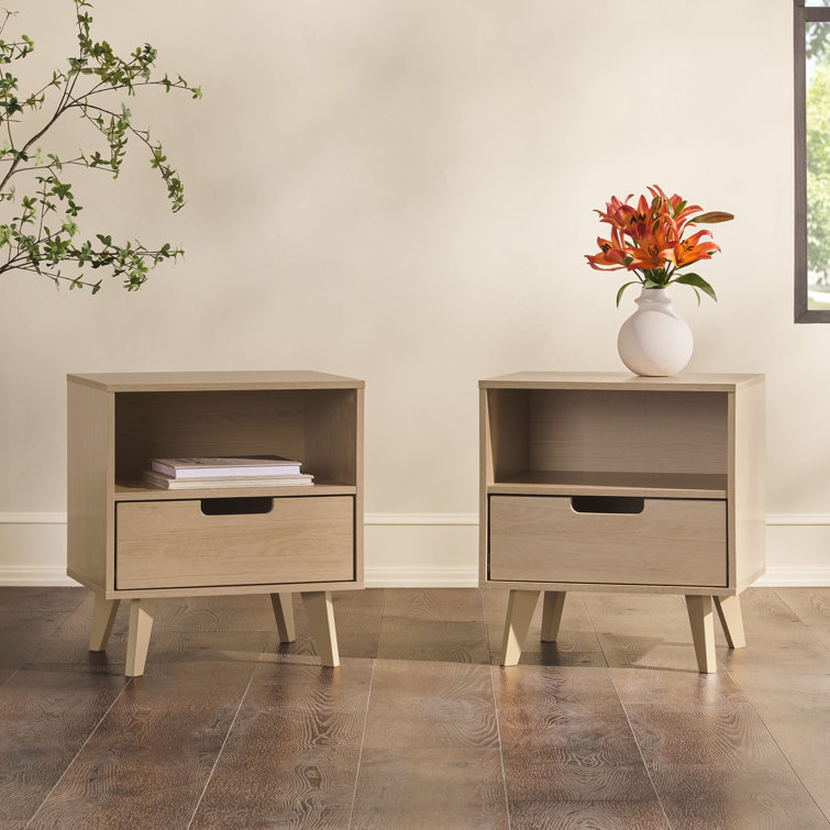 Tables de chevet 1 tiroir Merrylee