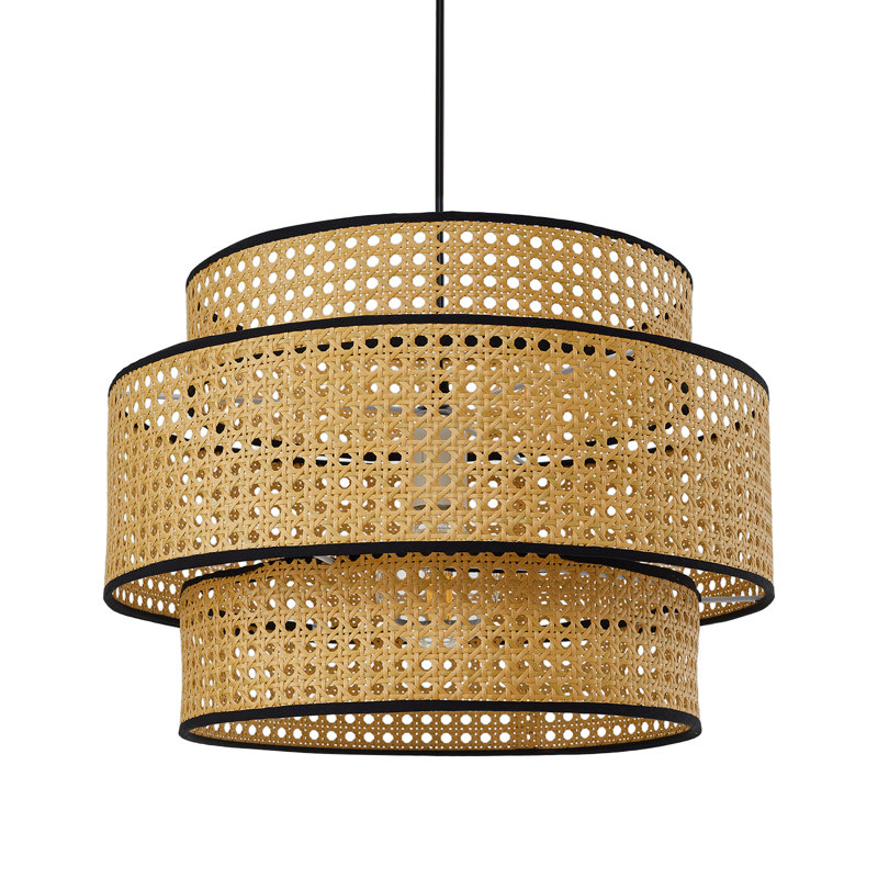 1 - Light Natural Chandelier Pendant