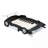 Full Size Race Car-Shaped Platform Bed with Wheels, Durable and Stylish for Kids and Teens-771287064