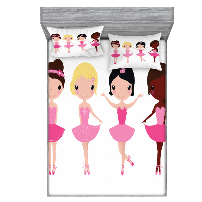 Microfiber Sheet Set, Full Sheet Set with Fitted Sheet