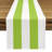 Lime Striped Table Runner 72" x 12"-27778790-27798573