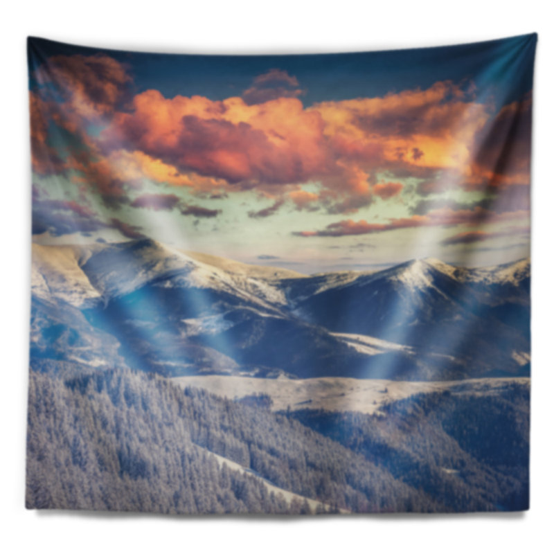 Polyester Tapestry, 68" H x 80" W