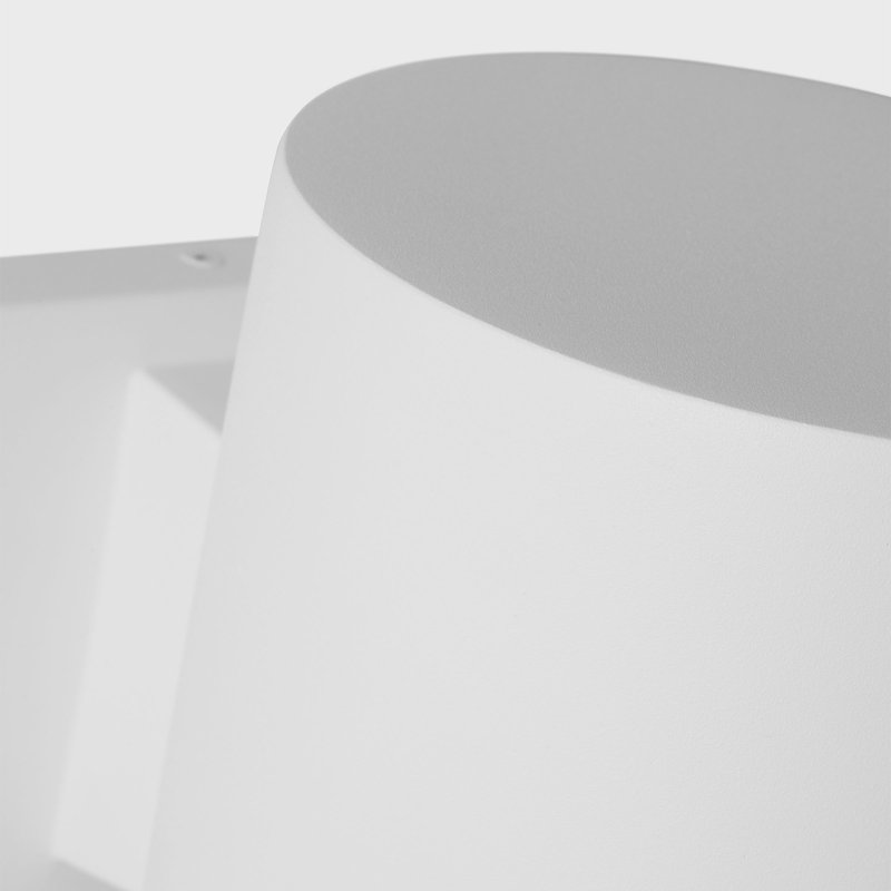 Windsor Sean Lavin Outdoor Cylinders Outdoor Fixture In Outdoor Textured White Finish With Outdoor Textured White Shade