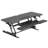 Mount-It Large Standing Desk Converter with 47 in, Desktop, Black