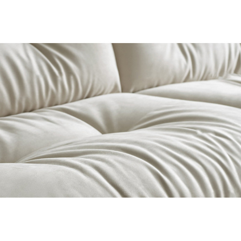 Canapé Cloud en tissu, H 29,52 po x l 86,61 po x P 35,4 po, 3