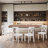 Bronxton 17" Wide Wooden Dining Chairs With Cross-Back Design-99306130-118194414