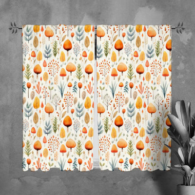 Teronda Polyester Room Darkening Curtain Pair
