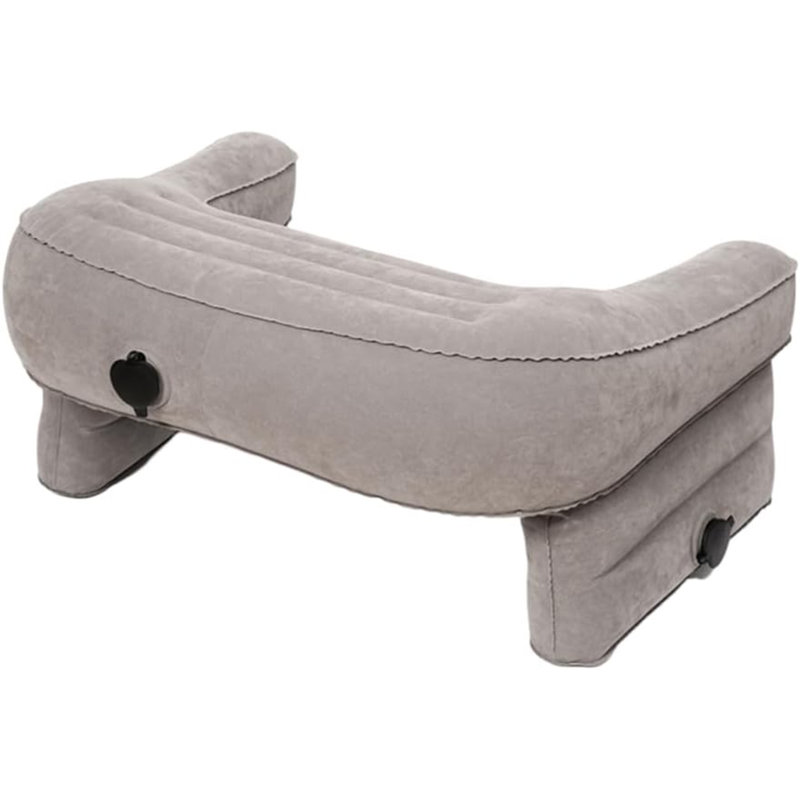 Caeley Inflatable Travel Pillow For Desk & Airplane Naps - Ergonomic Table Pillow With Quick, Compact & Portable | Ideal For Flights, Road Trips, Office Rest Firm Support Pillow