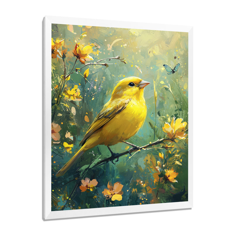 Finley - Animals Wall Art, 32" H x 16" W, Reproduction encadrée d'une seule photo, White